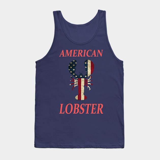 American lobster Tank Top by Hook Ink